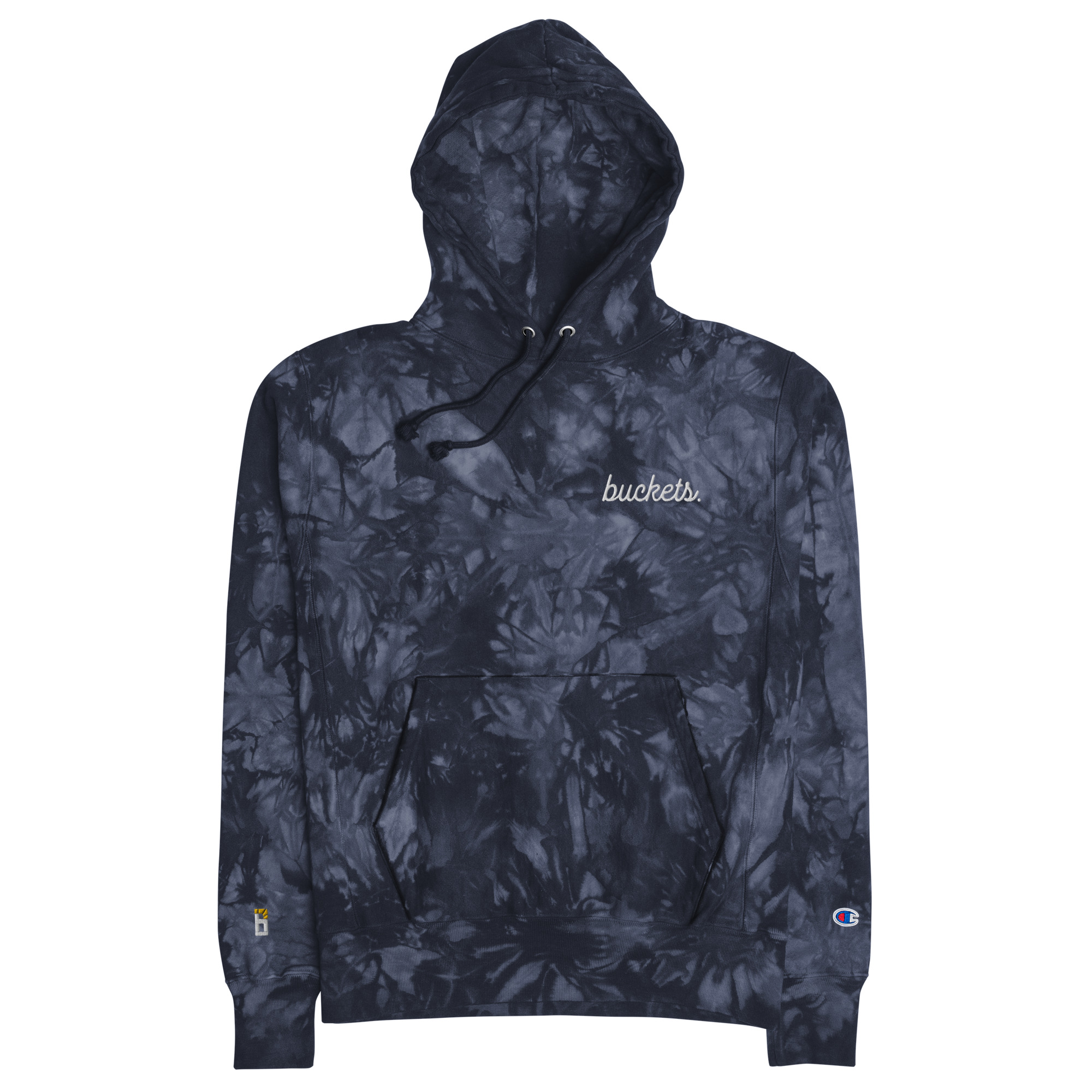 Mini "buckets." heavy tie-dye hoodie - Image 3