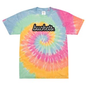 Groovy "buckets." Oversized Tee
