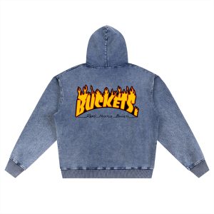 On Fire Zip-Up Hoodie