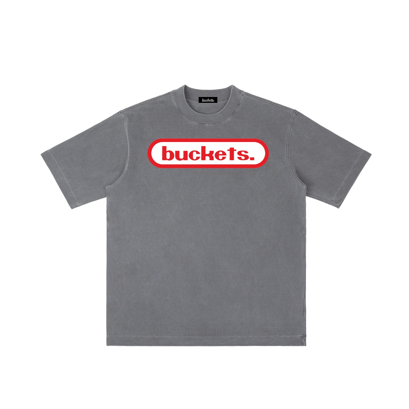 Retro "buckets." Oversized Tee
