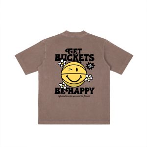 Happy "buckets." Oversized Tee