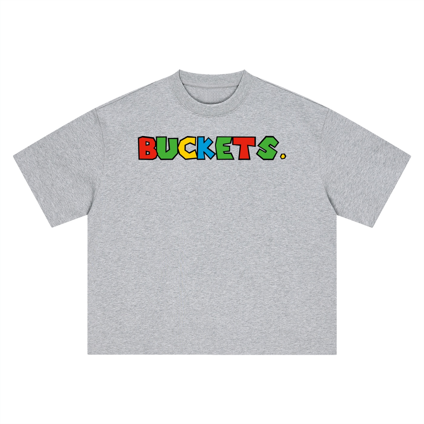 Super "buckets." Bros Boxy Tee