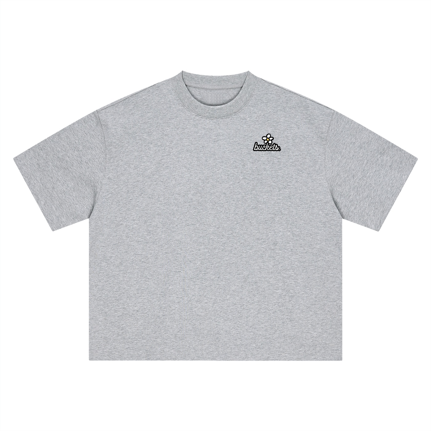 Happy "buckets." Boxy Tee - Image 7