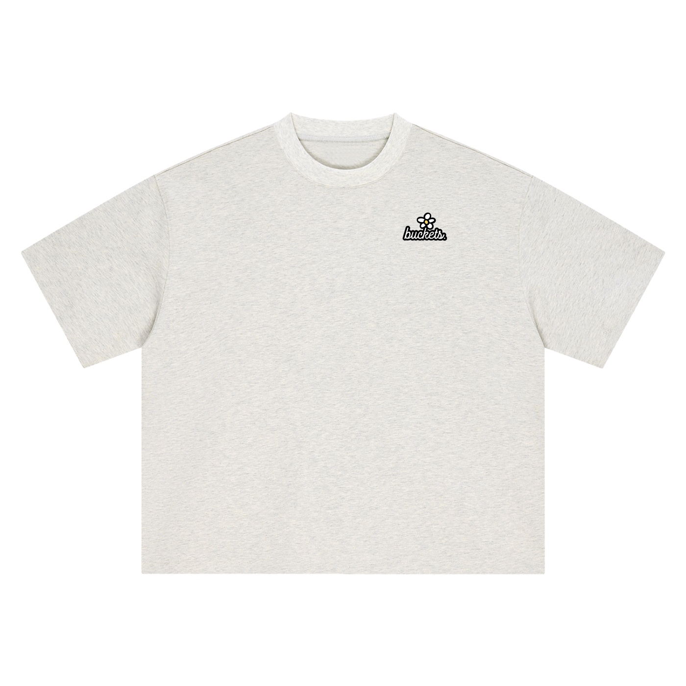 Happy "buckets." Boxy Tee - Image 5